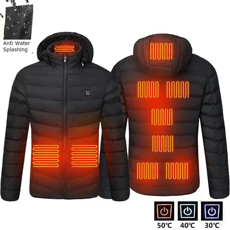 🔥 Jaqueta Masculina Térmica com Aquecimento USB – Aiwetin Smart Heating 🔥