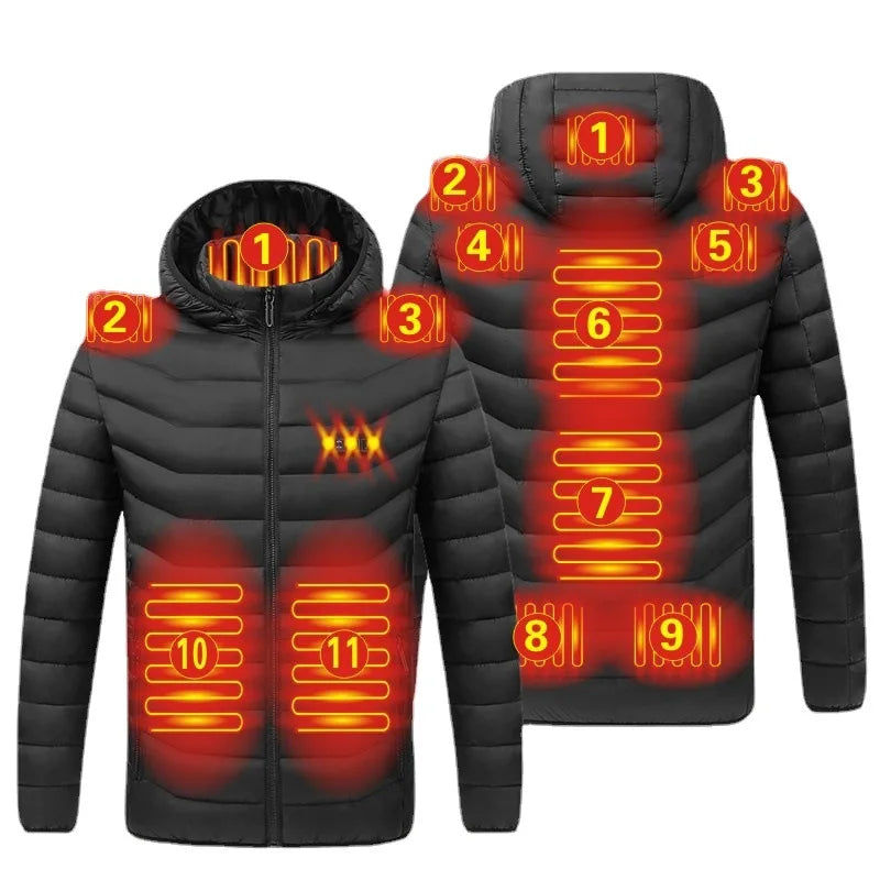 🔥 Jaqueta Masculina Térmica com Aquecimento USB – Aiwetin Smart Heating 🔥